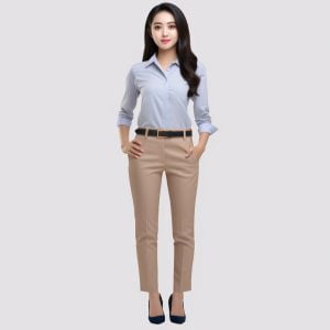 IXI Premium Women's Khaki Pants – Stylish, Modern, and Eco-Friendly